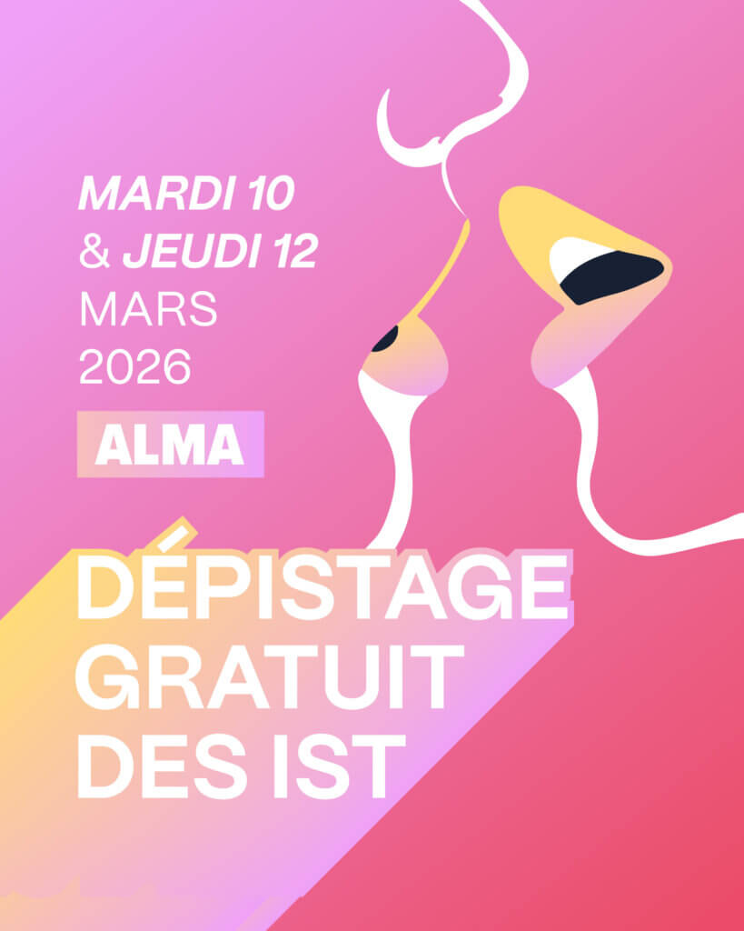ALMA : en mars 2026, fais-toi dépister gratuitement des IST